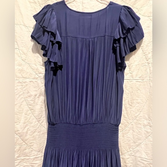 Ramy Brook Ali Japanese Tech
Midi Dress In Spring Navy Sz:Medium - Picture 10 of 14